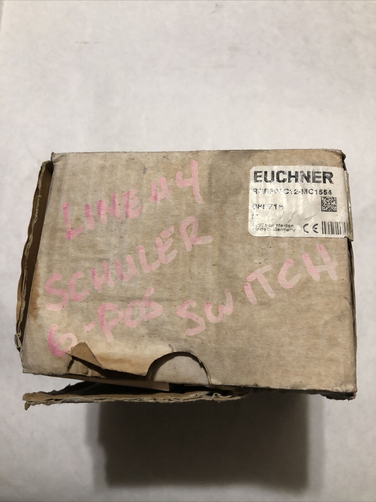 New Euchner Limit Switch Multiple Precision Rgbf06c12-Mc1554,085718,De