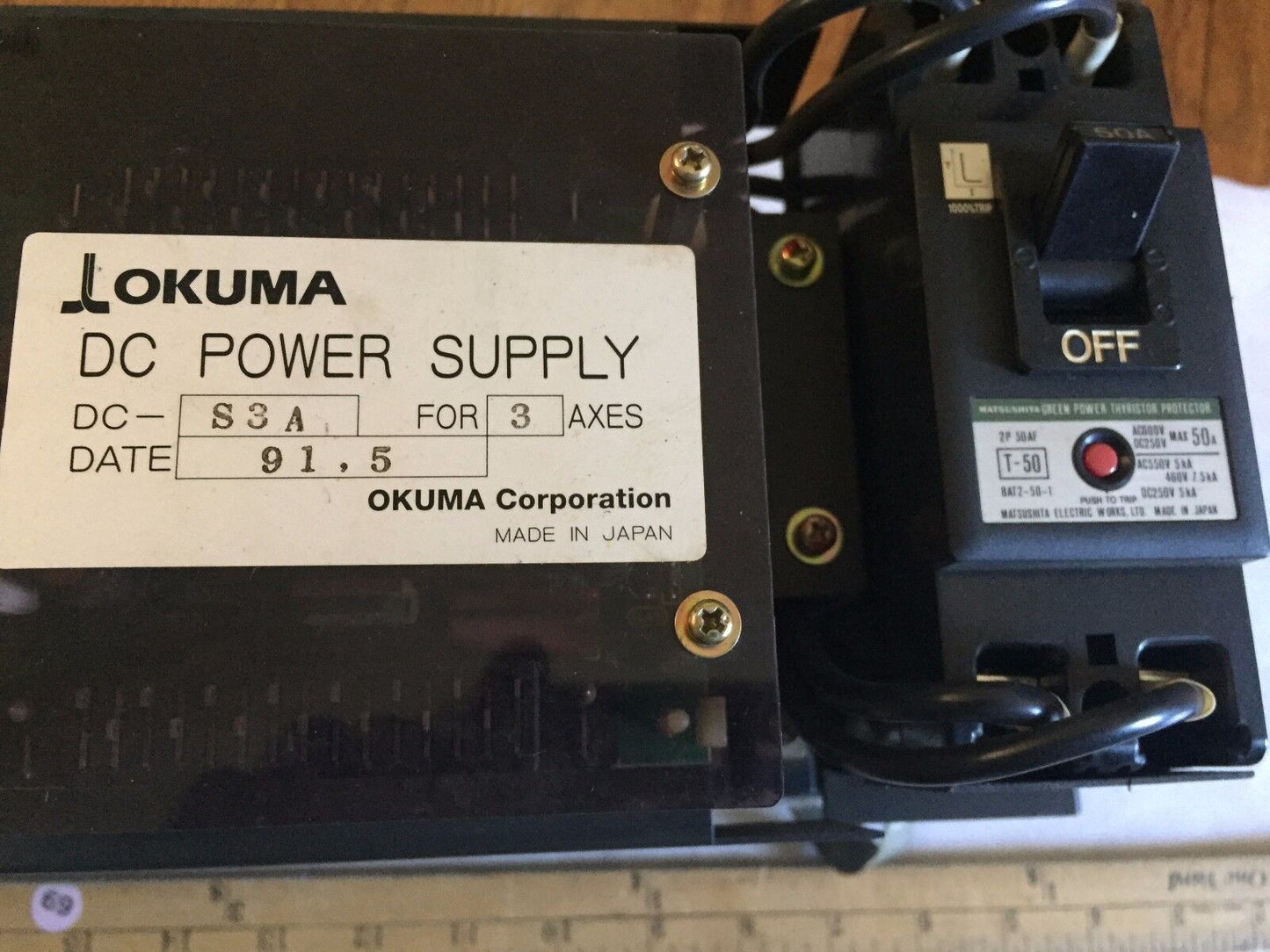 Okuma Dc-S3a,Dc-S3a For 3Axes,Cz-270D13a0443 A,Rgh200 Dc Power Supply,Bx
