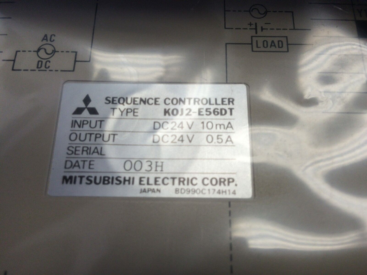 New Mitsubishi K0j2-E56dt,Koj2-E52dt Sequence Ctrl Koj2-E56dt Melsec-K,Fb