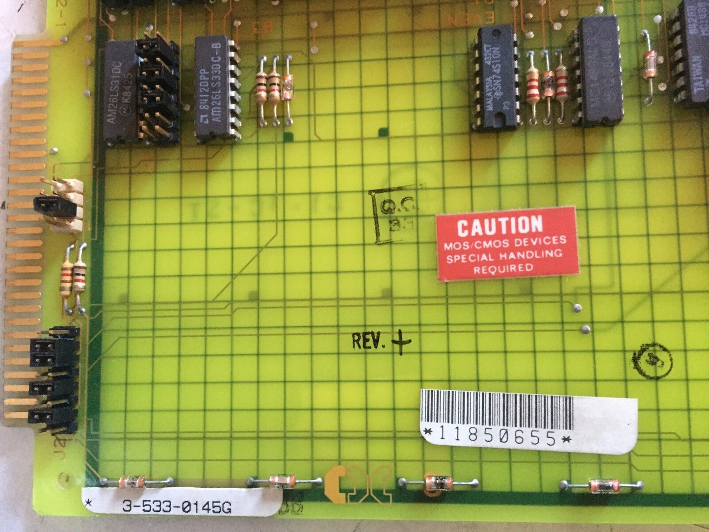 Cincinnati Milacron 3-533-0145G Pcb Board,Ss