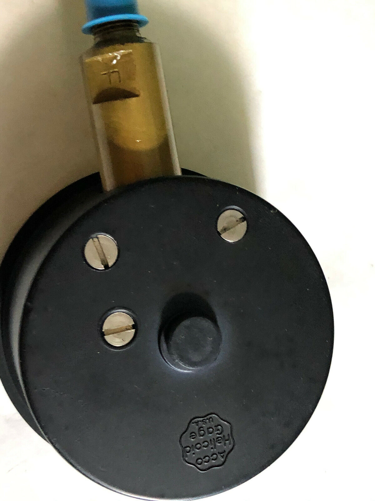 New Helicoid 2312 Gage 5000Psi,3 1/2" Pressure Gauge 0-5000 Psi Bottom 1/4",An