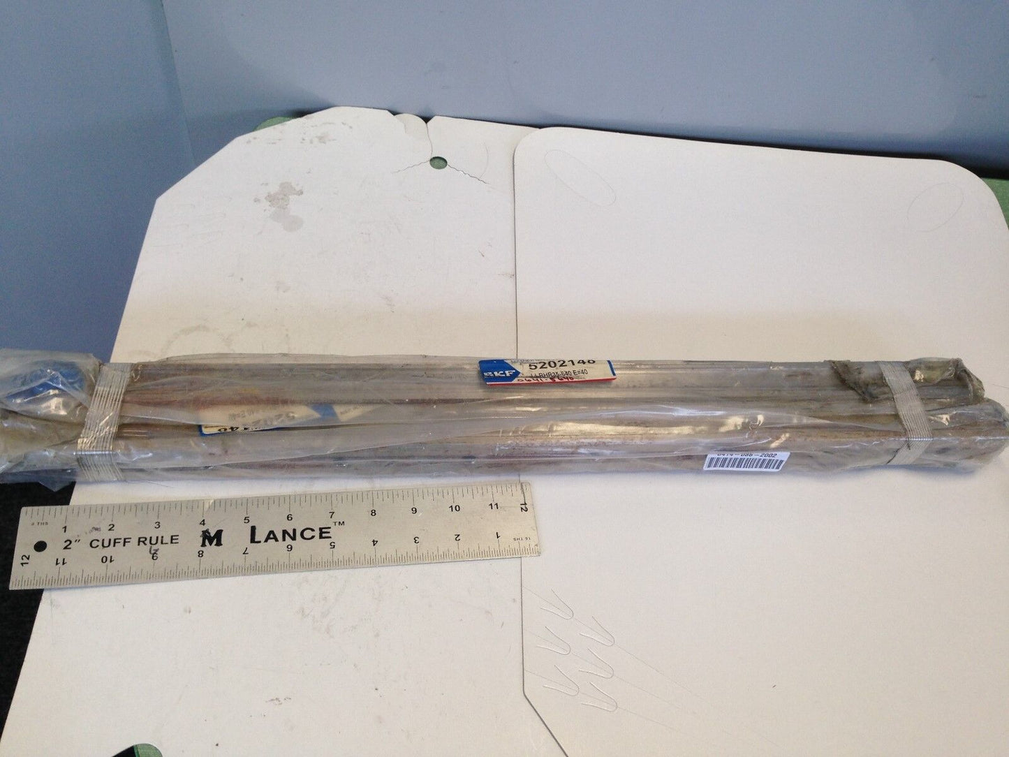 Lot 2 Skf Llrhr35-640 E=40, 5202148 Linear Rail,34Mm X 400Mm,Llrhr35-640P5w1,Ab