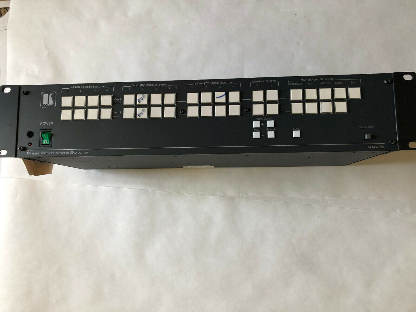 Kramer Vp-26 Presentation Matrix Switcher Vp-26,Sr