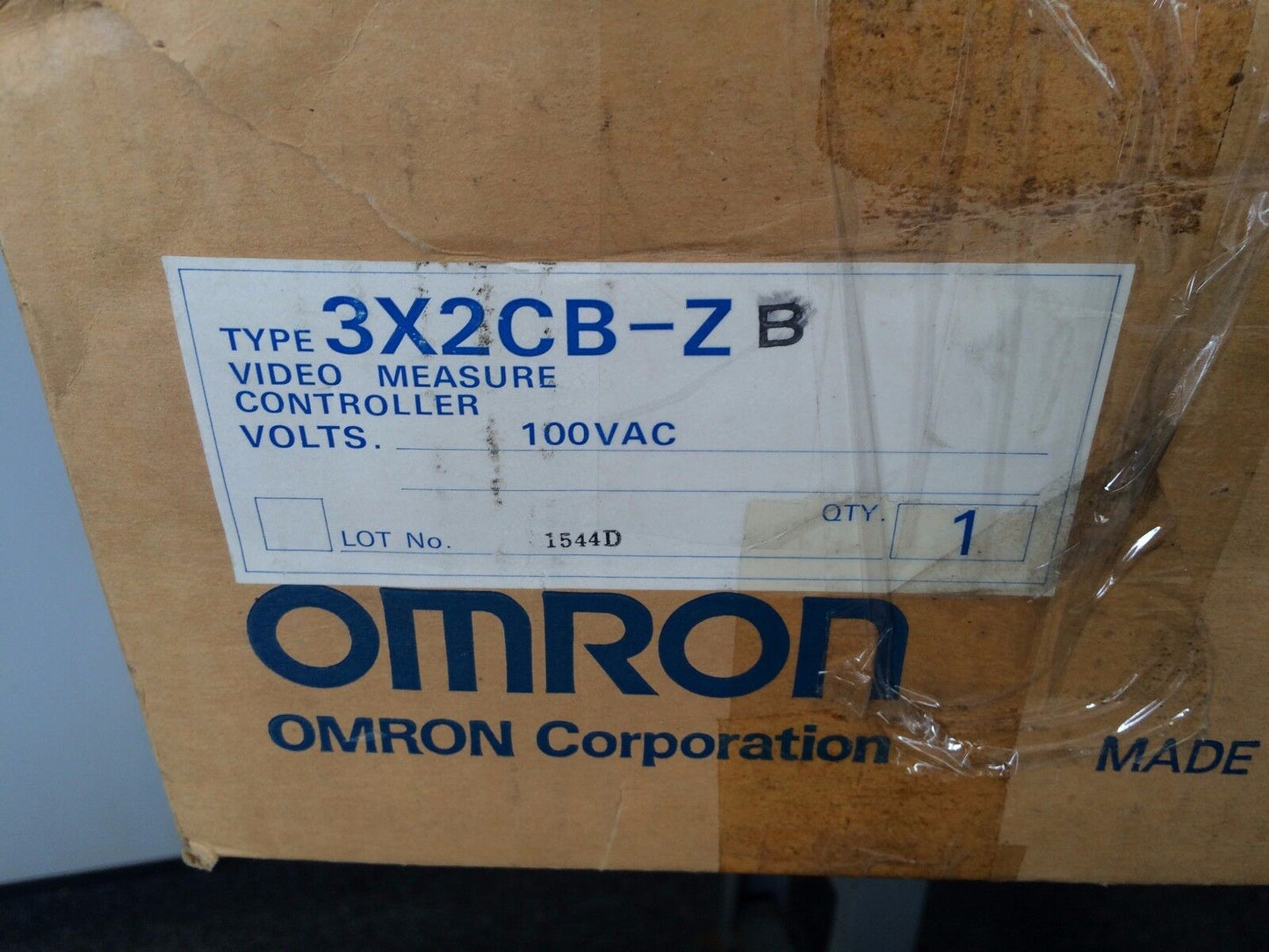 New Omron 3X2cb-Zb Video Measure Controller ,Cw