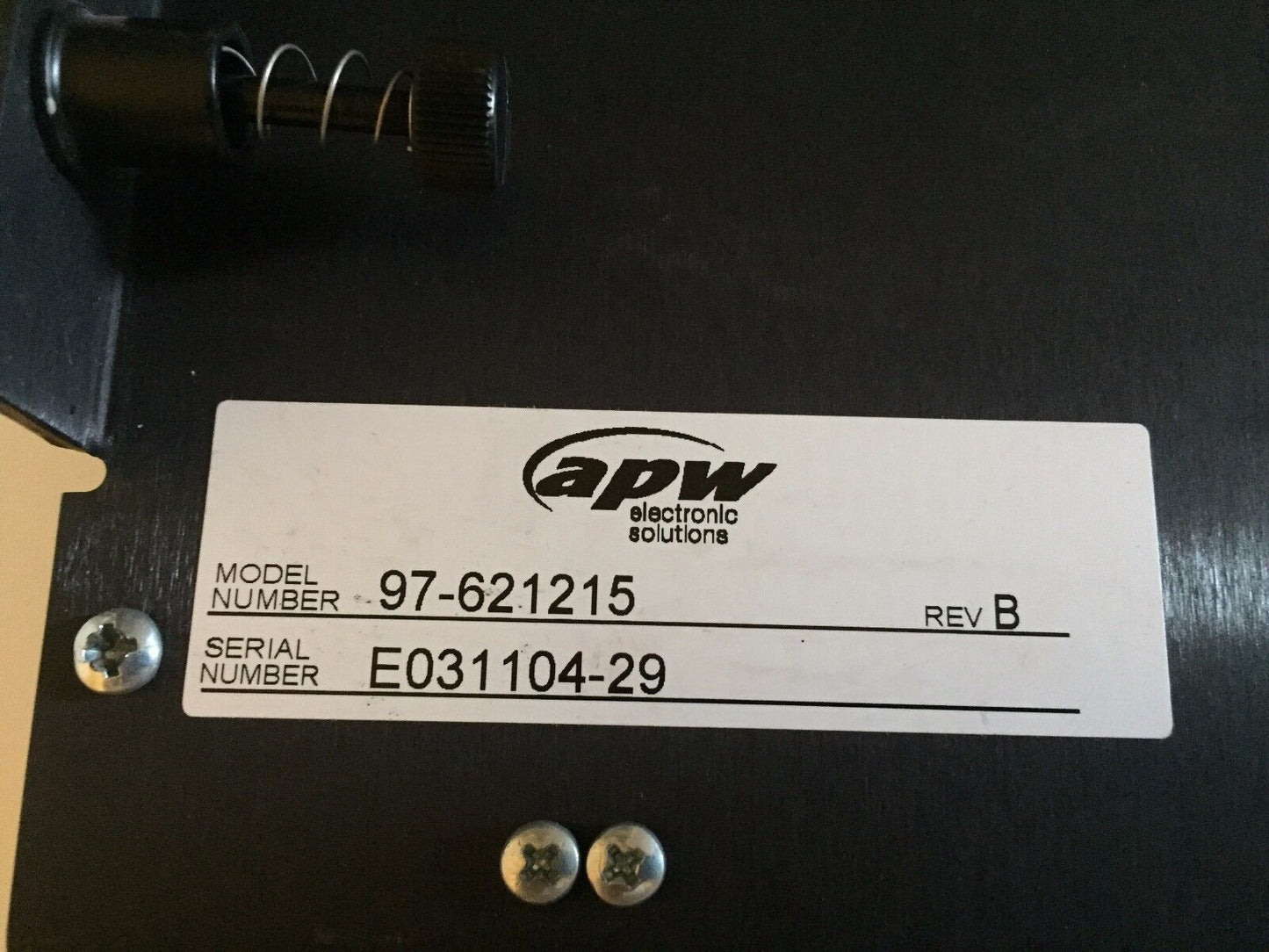 Acrison 115-0932,Apw 97-621215,1-Cpu-2 Weight Feed Controller Rack,So