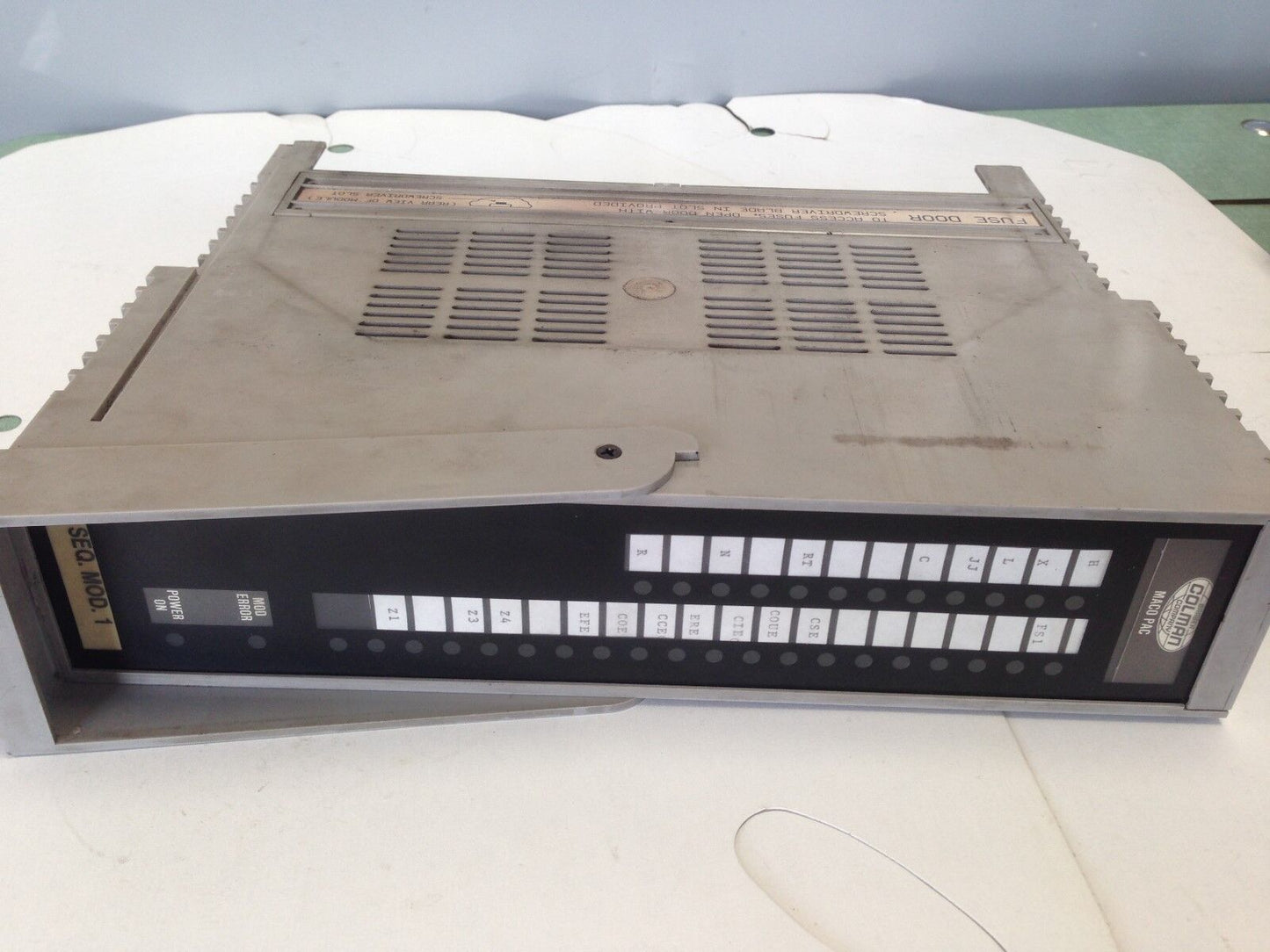 Colman Maco Pac 80Cn-11001-102-V-00 Seq.Mod1,81Zz-02000,81Cn10121c51000,Dk