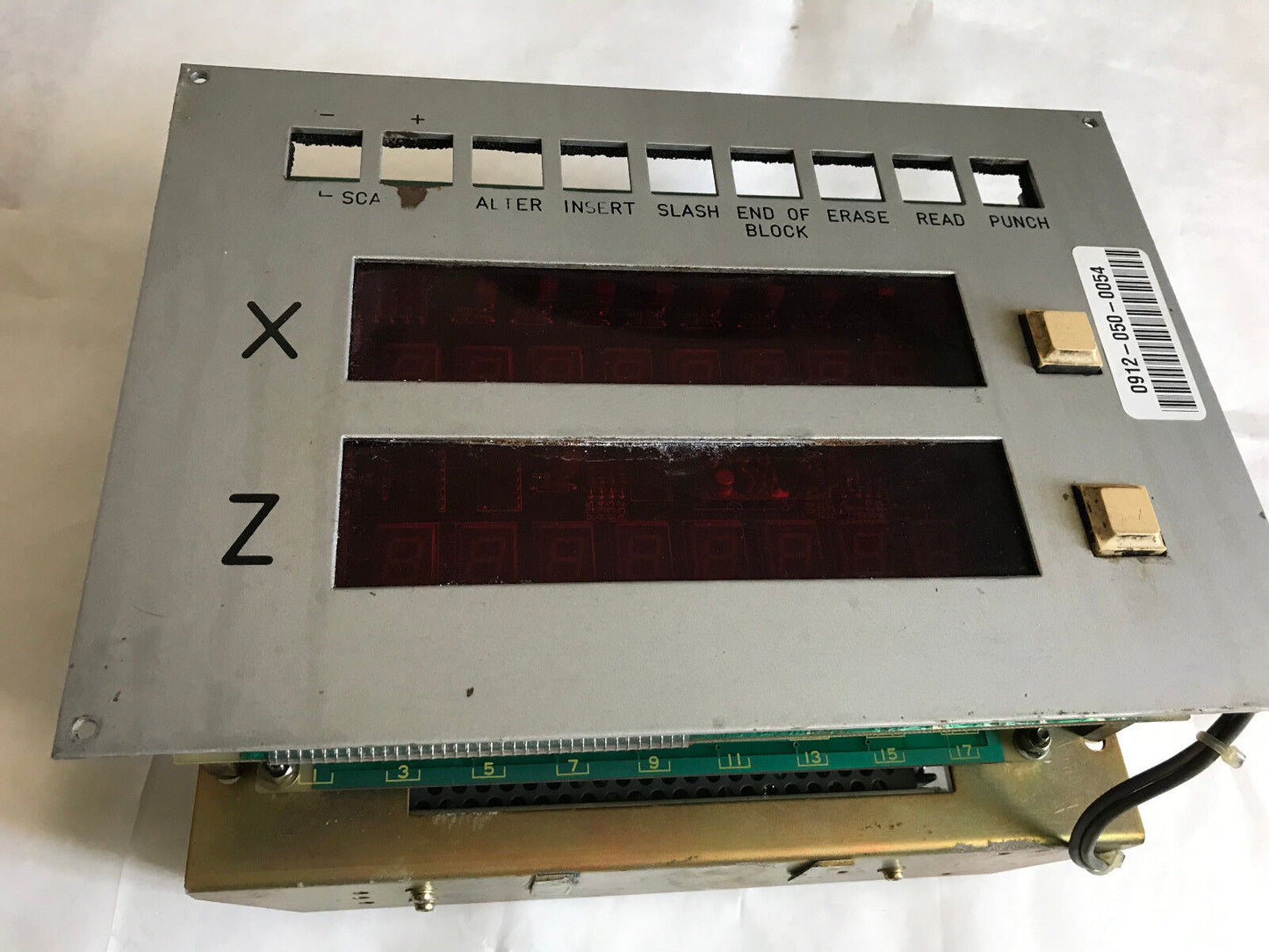 Fujitsu A02b-0030-C130 Fanuc Dro Panel Option Unitn 0132 Mazak Lathe Cnc,Si