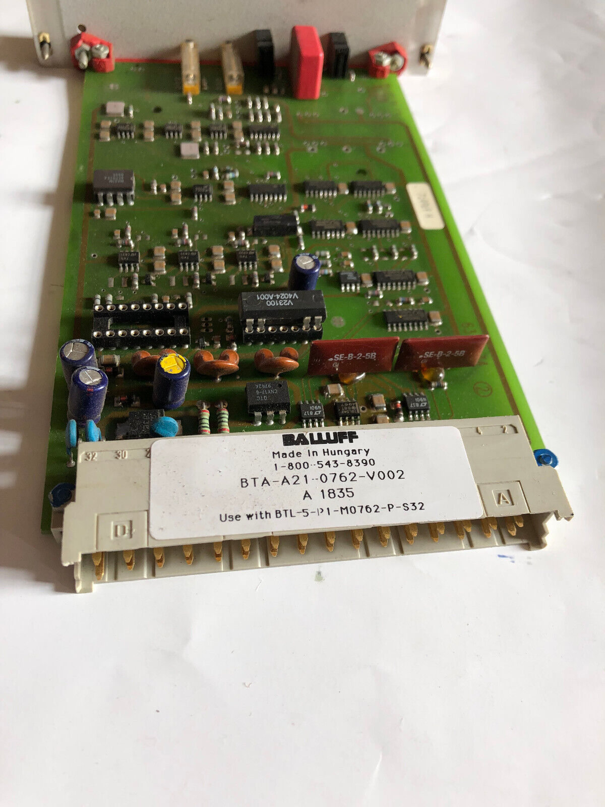 Balluff Bta-A21-0762-V002,Btm0025 Analog Processor Card,Cw,Ak