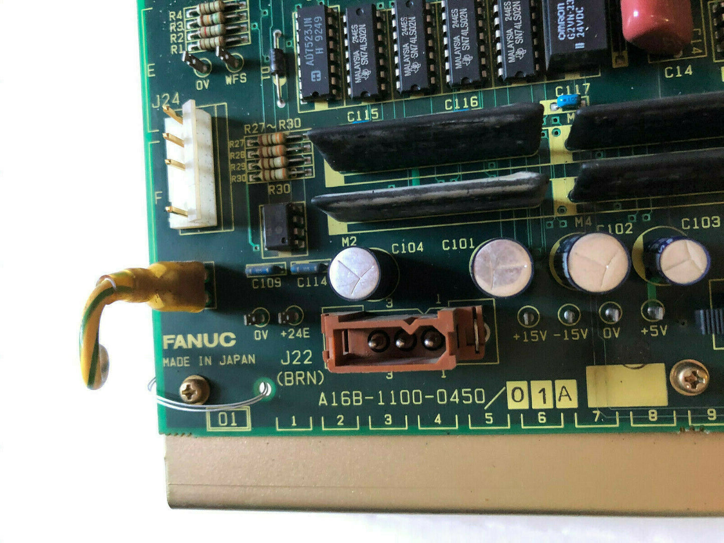Fanuc A16b-1100-0450/01A Servo Card, A320-1100-T454/01, A16b-1100-0450 Board,Sj