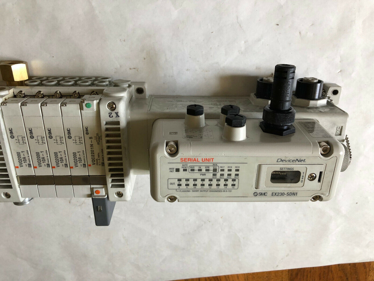 New Smc Us2984-10,Ex230-Sdn1,Ex230-Cb2,Vqc2201n-5,Vvq2000 Interface Valve,Ba,Ch