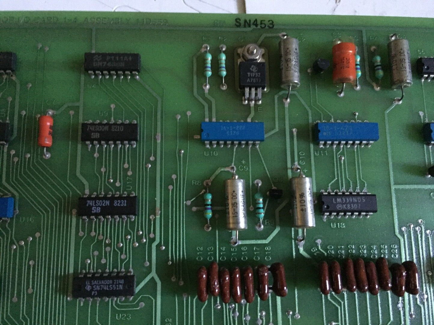 Boston Digital 1-4,11D559,10E301 Rev B,Processor I/O 1-4 Digital Board,Bs