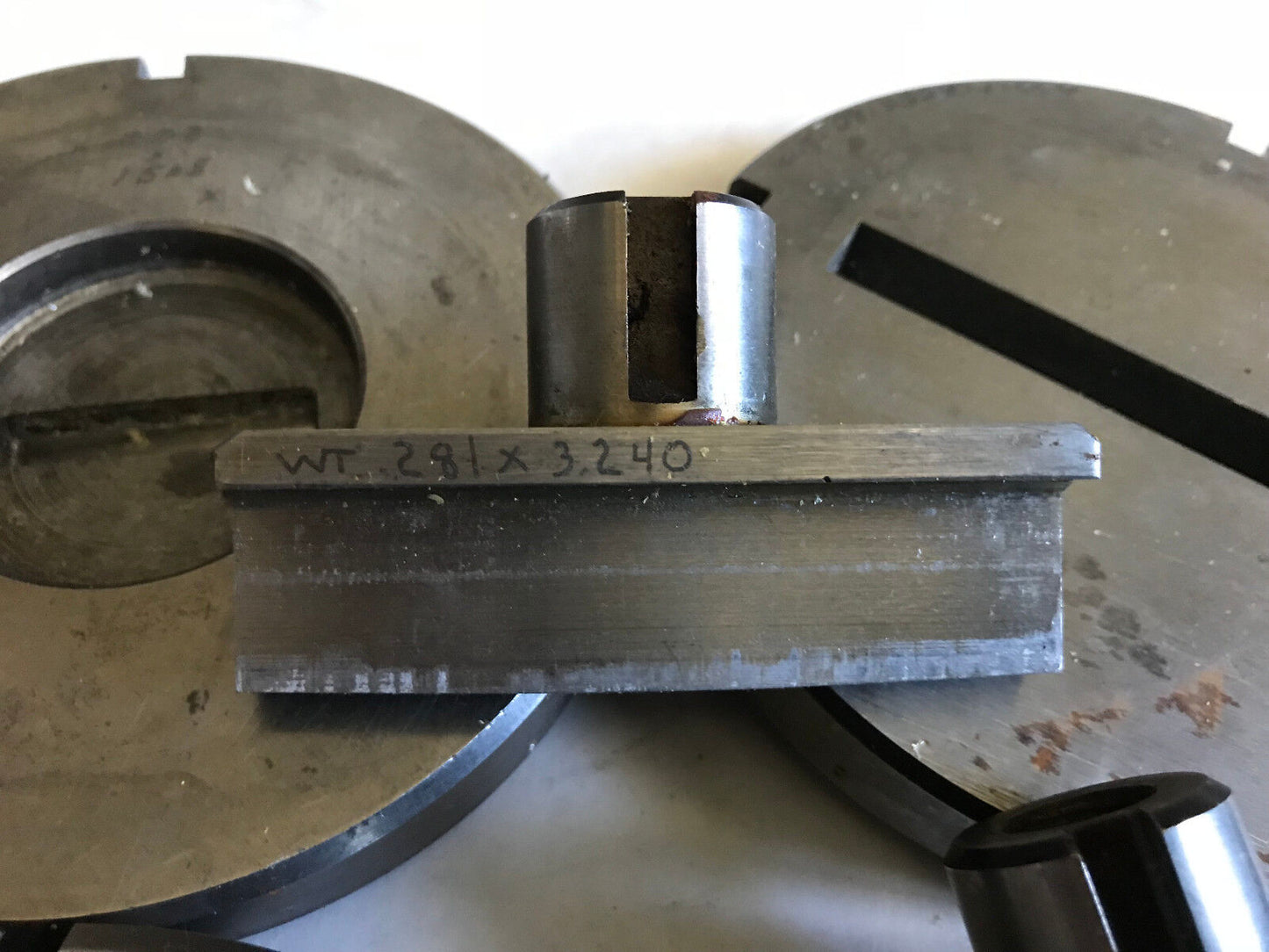 Lot 5 Sets Wilson Amada Rectangle Punches Dies .250X1.500, .281X3.240,2.150,Ad