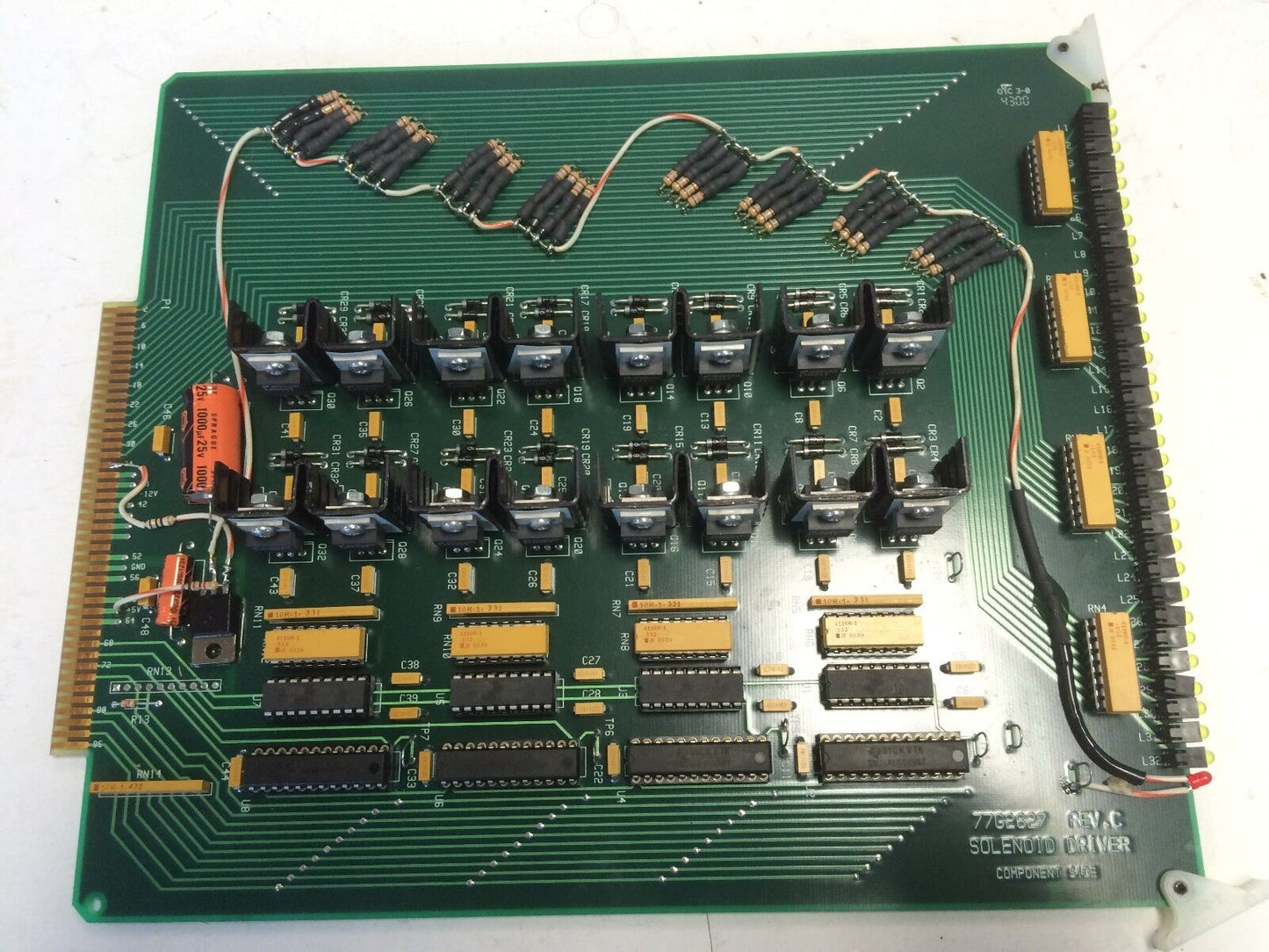 Ibm Driver Circuit Board 77G2627 Rev.C Solenoid Driver Ly4900,Bp