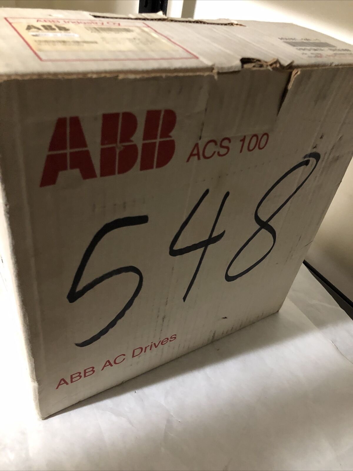 New Asea Brown Boveri Drive 1.5Hp 230Vac 1Ph 1.1Kw,Abb Acs101-2K1-1,Acs 100,Bq