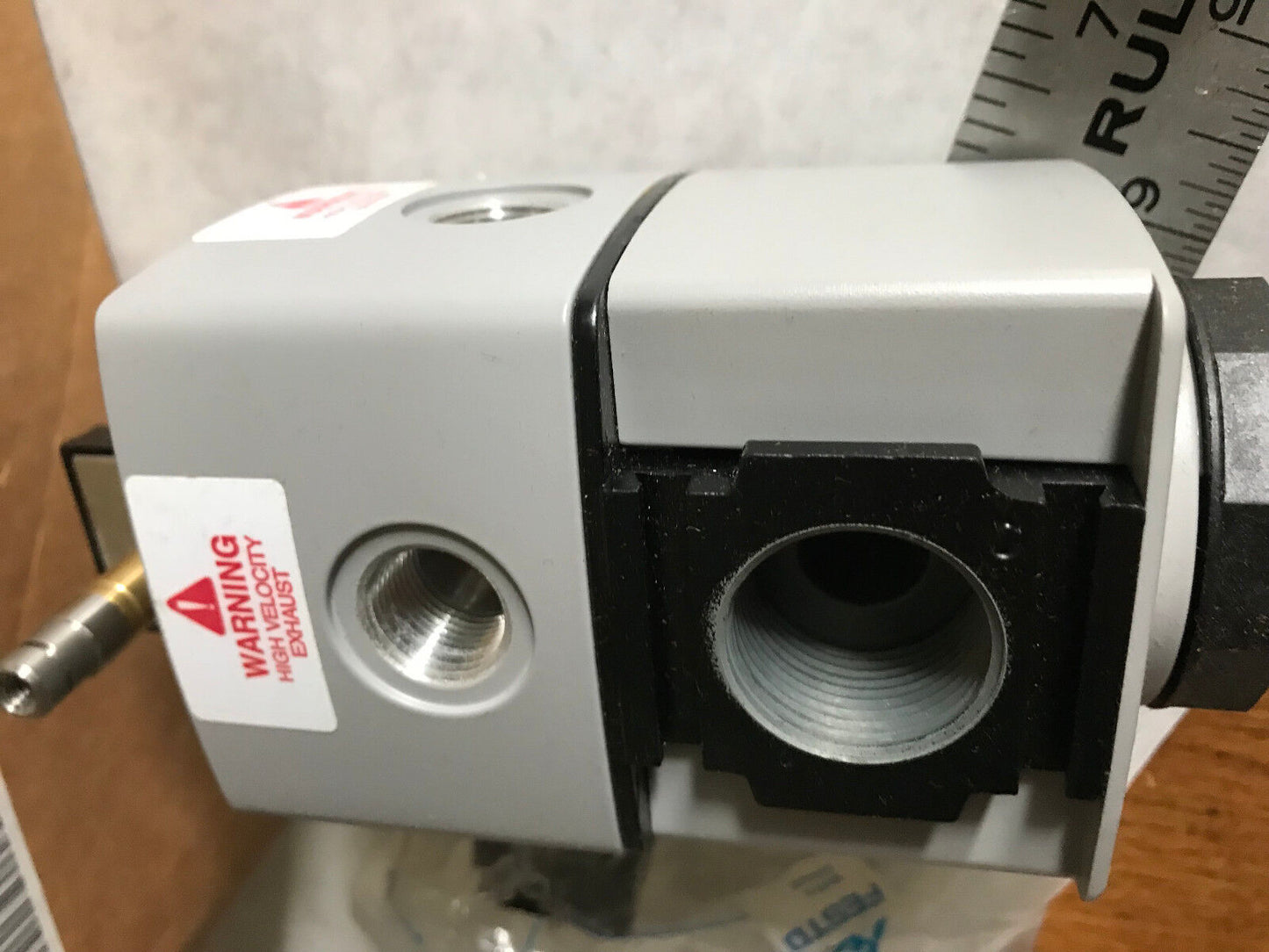 New Festo Hem-M3-G3/4-10 Pneumatic Solenoid Valve Msn1g-24V,123060,24Vdc,2.5W,Eo