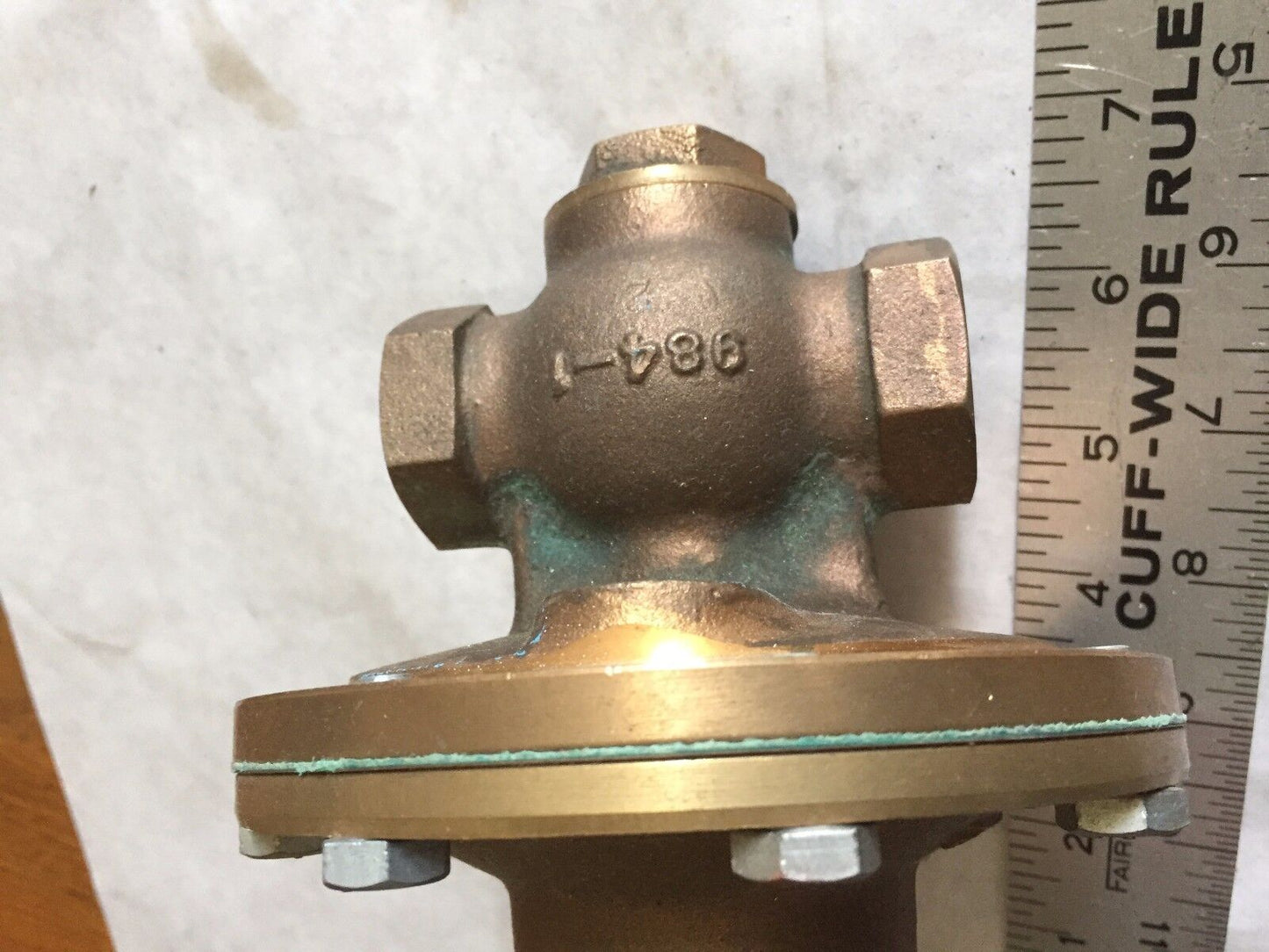 Masoneilan 33-1,3/8" No 33-1 Bronze Relief Valve Regulator 60-100Psi Cv 27,Al