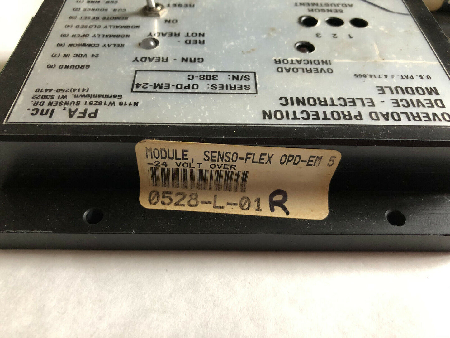 Pfa Overload Protection Electronic Module Pfa Opd-Em-24,Pfa 0Pd-Em-24,Tj