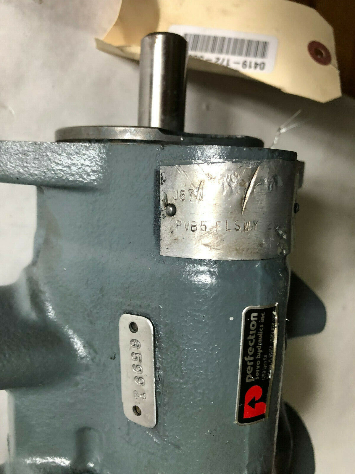 Perfection Pvb5flswy 20 C 11 Hydraulic Pump,Pvb5 Flswy 20 C 11,J87 Motor,Se