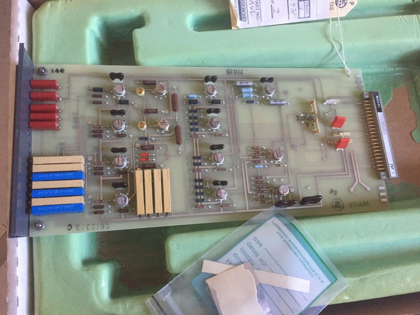 Foxboro 2Ax+Mul Mult Div Multiplier/Divider Module Spec 200 2Axmul,C0153fb C,Eb
