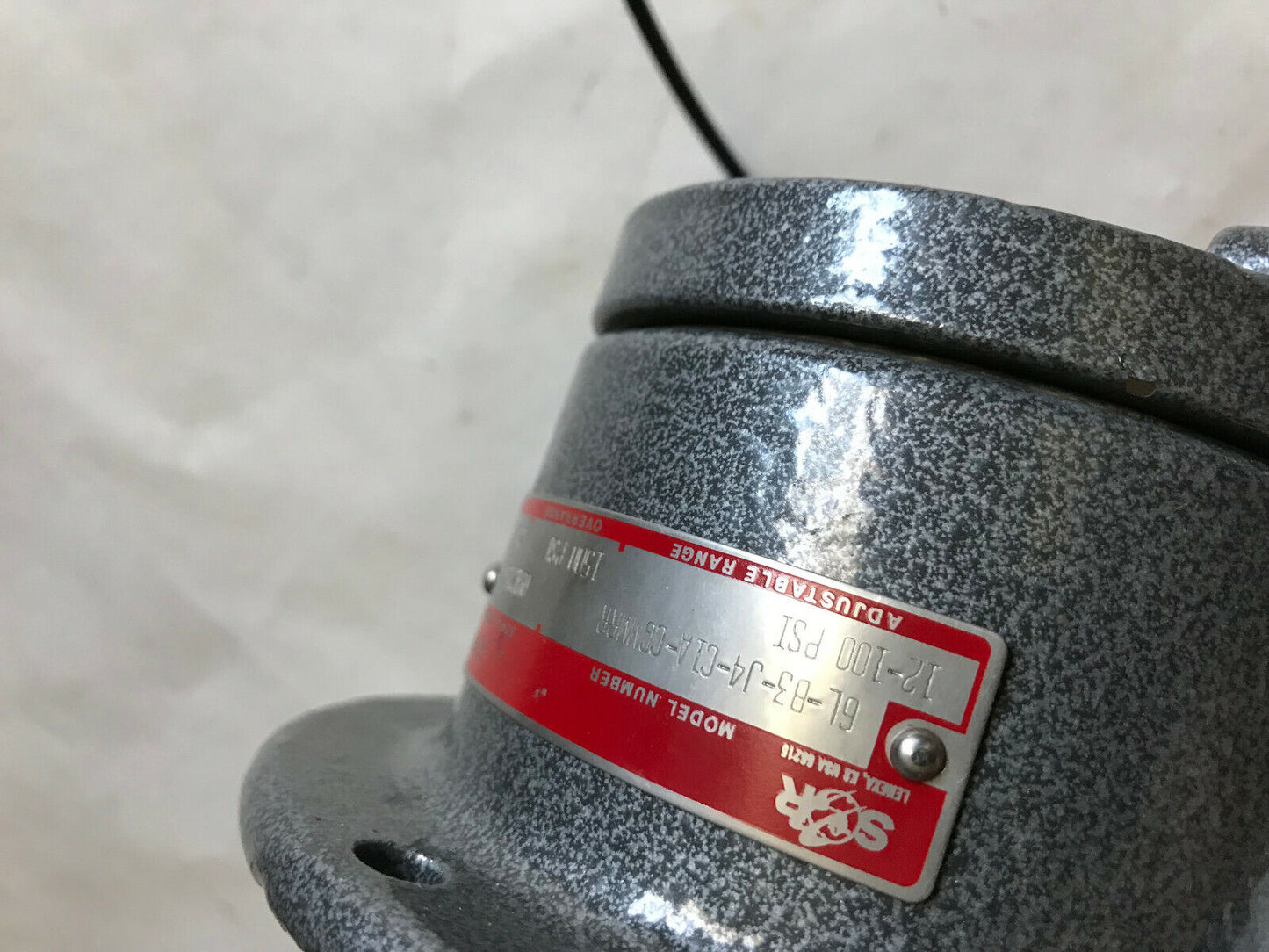 Sor S 757R,Static-O-Ring 6L-B3-J4-C1a-Cgmmrr 1/4" Npt Pressure/Vacuum Switch,Eu