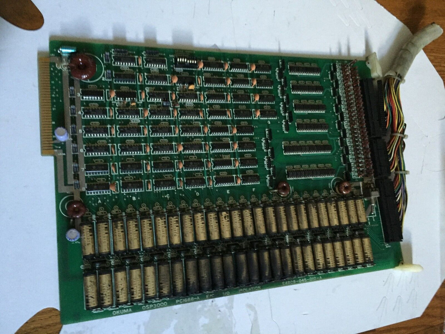 Okuma Osp3000 Pc1666-A E/C I/O Isolation E-4809-045-010-A Board,Bs