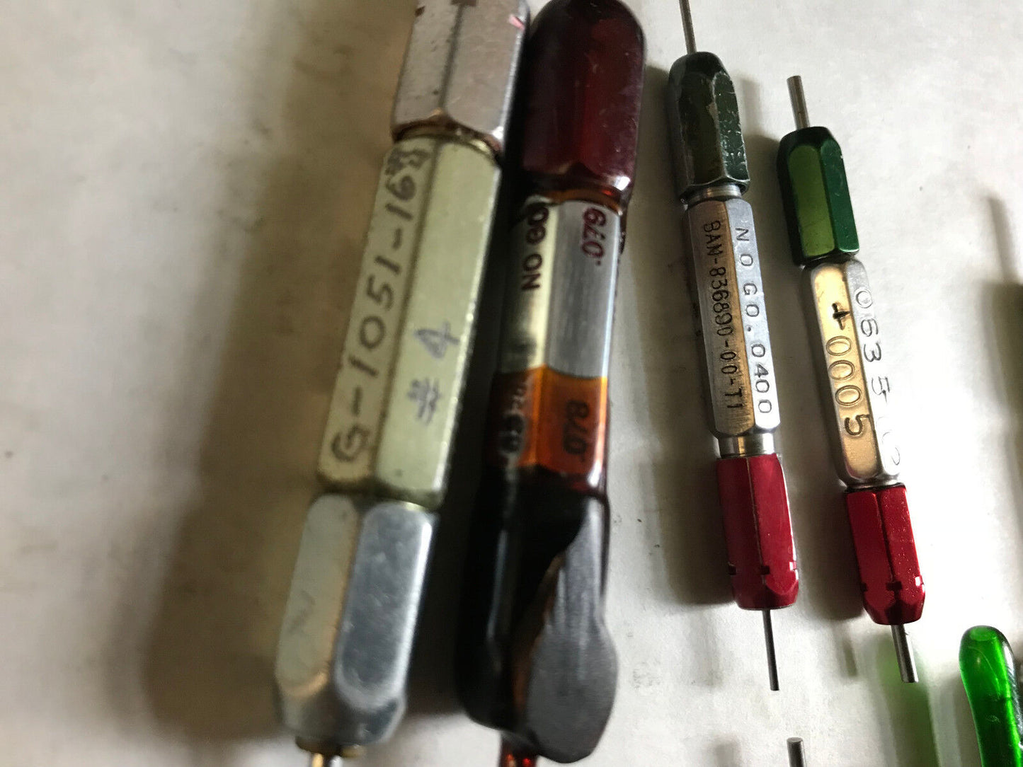 Lot Plug Gage Go Nogo Van Keuren .093,097,0932,062,0795,078,079,062,071,073,Es