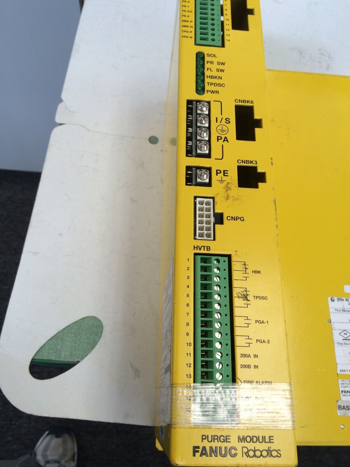 Fanuc Ee-3505-710-001 Robiotics A05b-2406-C120 Purge Module,Ee-3285-800-028,Cf