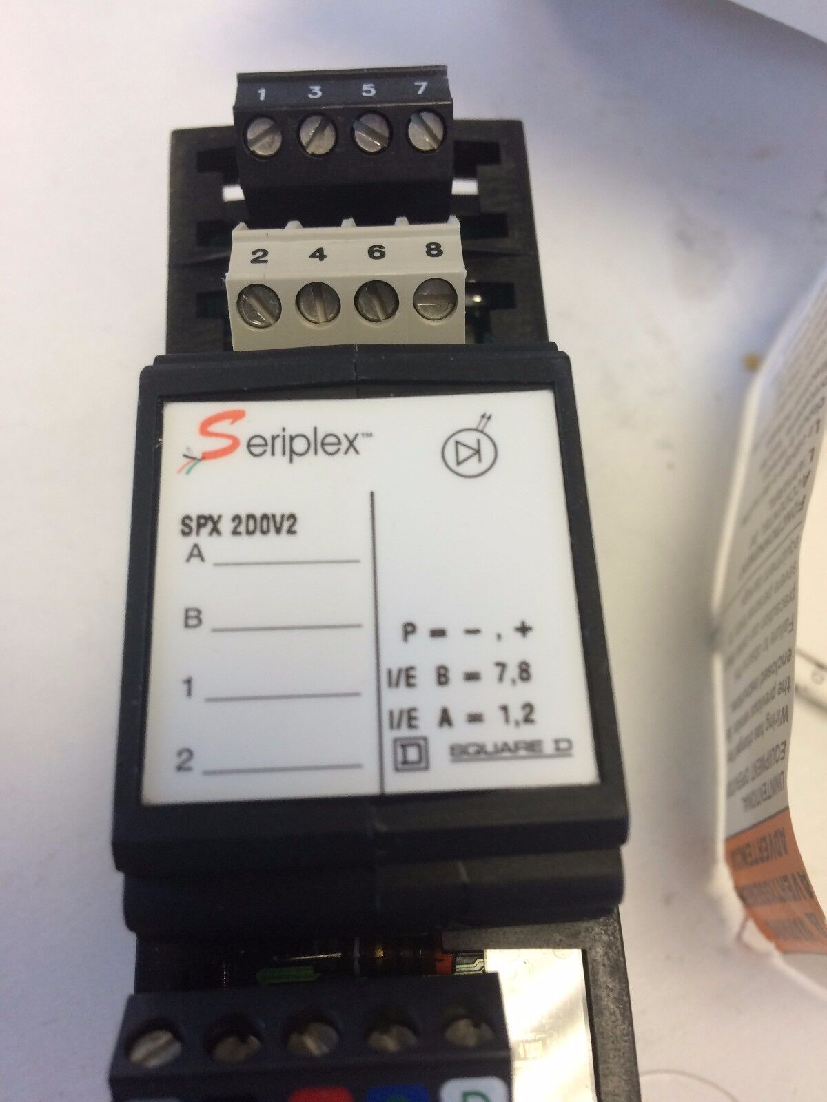 New Square D Seriplex Spx 2D0v2 I/O Module 87773,Cr