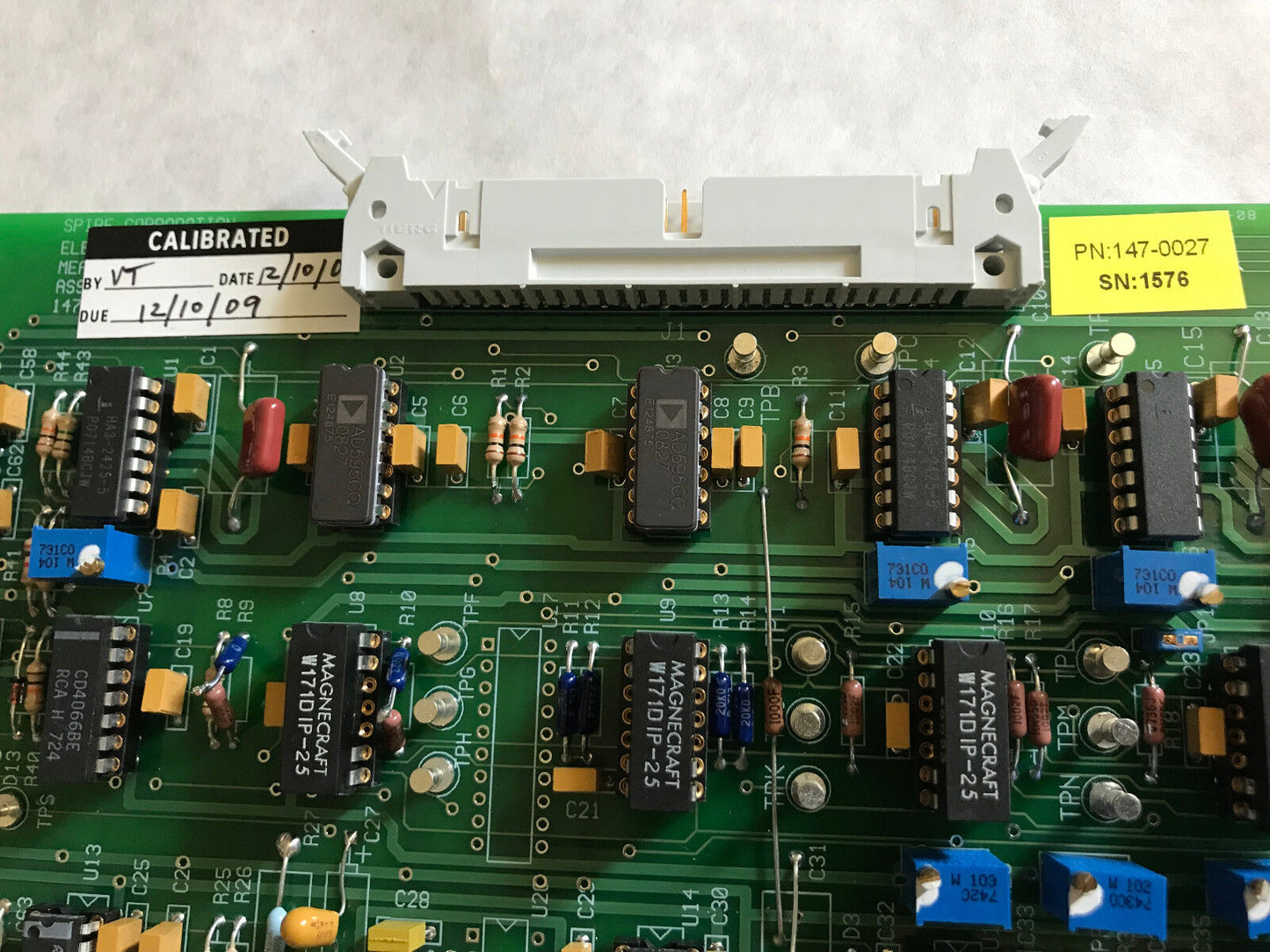 New Spire 147-0027 Electronic Load & Measurement Board Pcb ,Ag