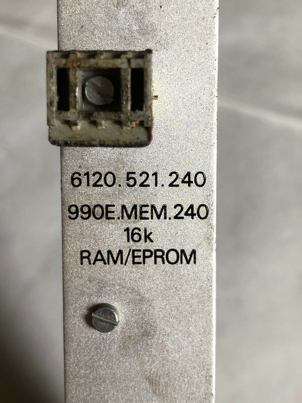 Bircher 6120.521.240, 990E.Mem.240 16K Ram/Eprom,Plc Board,Ev