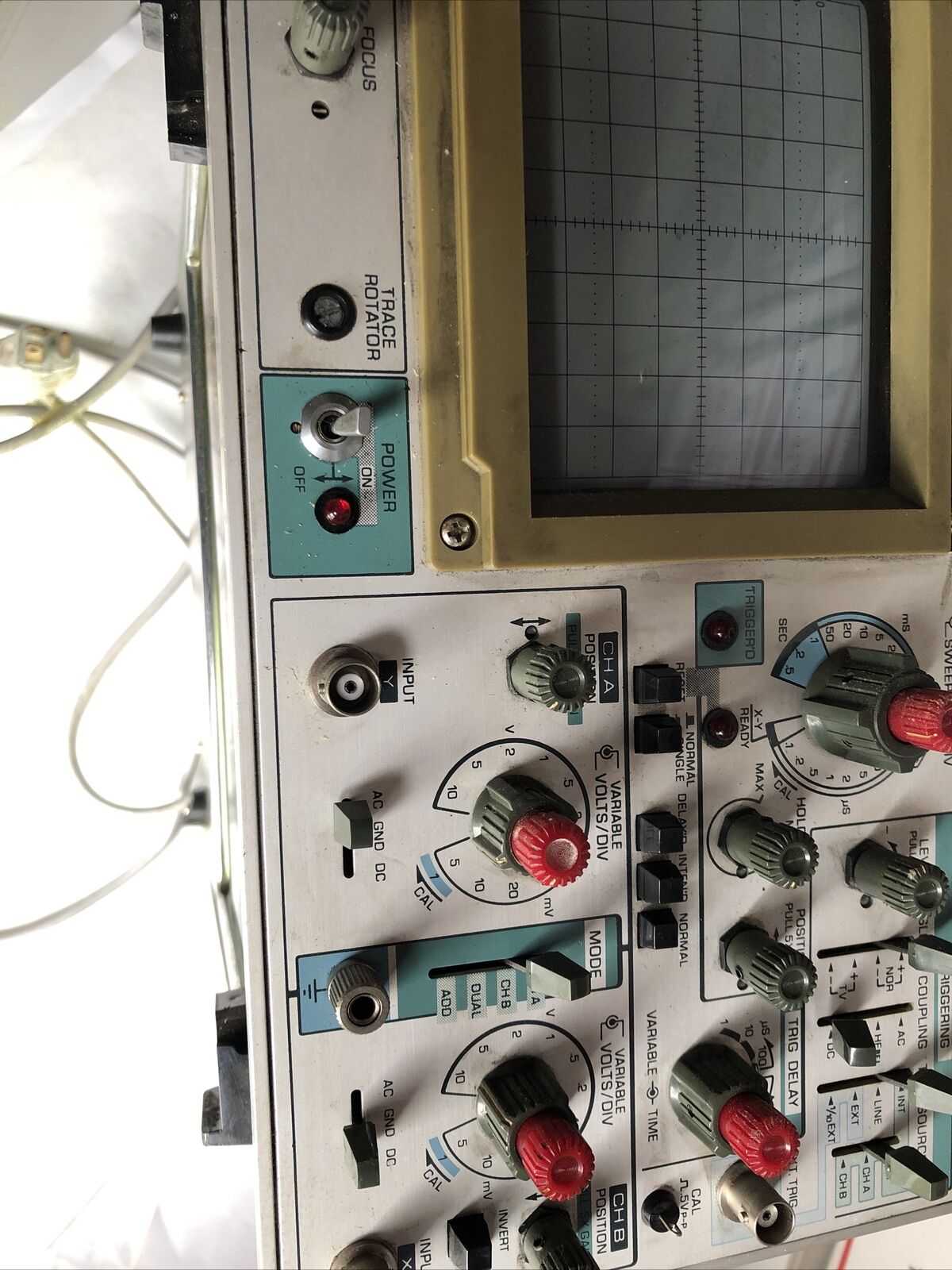 Ramsey 3500 Oscilloscope, 35 Mhz, Dual Trace,Fb
