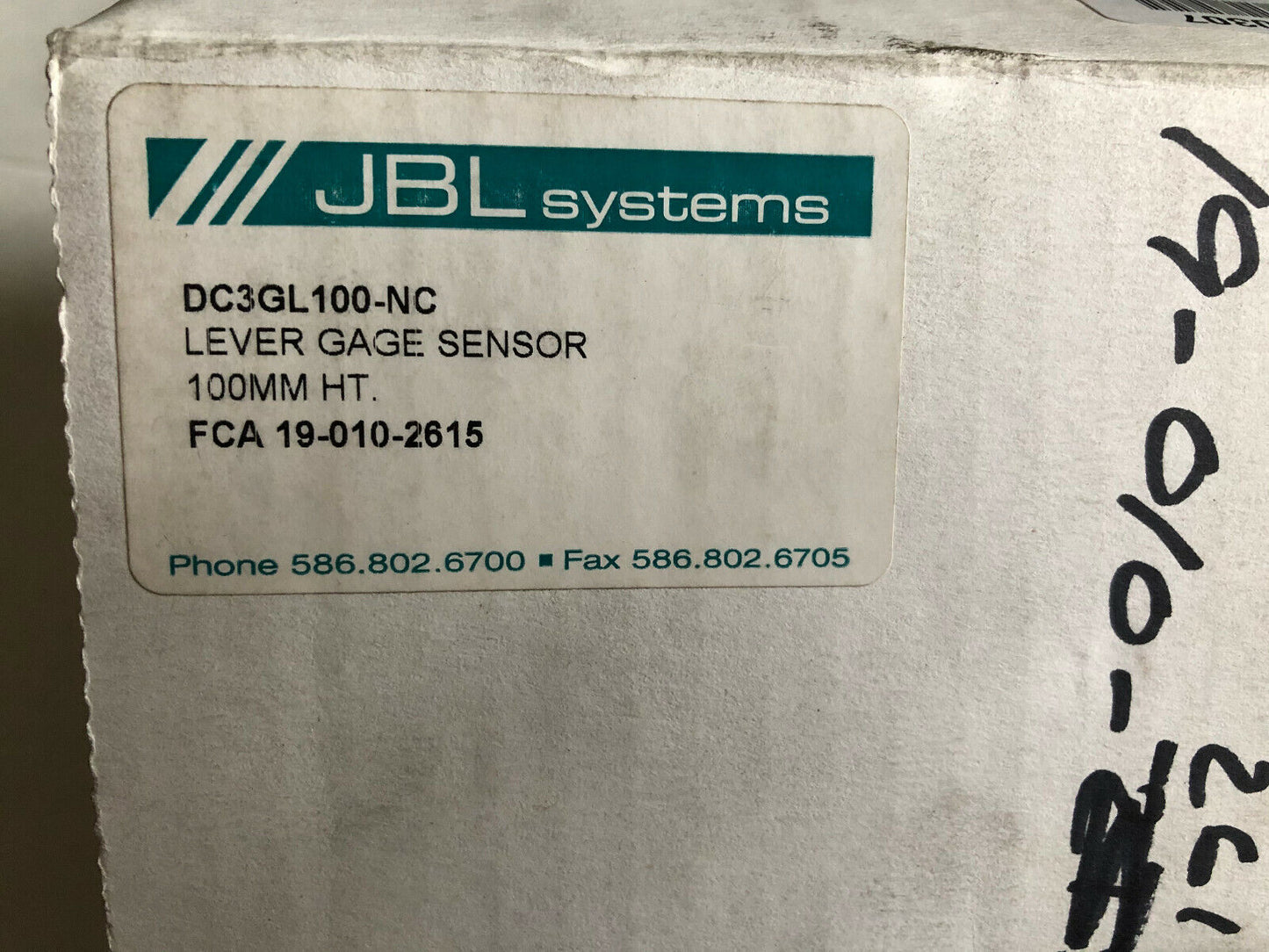 New Jbl Systems Dc3gl100-Nc,Turck T4209397,Bi 8-G18-Adz30x2 Lever Gage Sensor,Tk