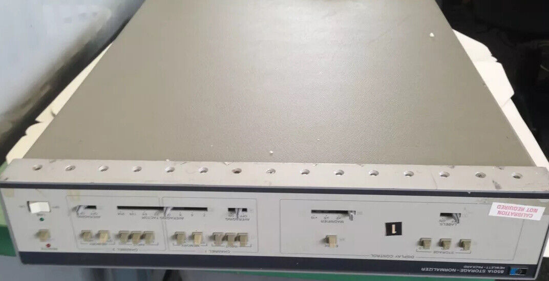 Hp 8501A, Hewlett Packard 8501A Storage-Normalizer Plc, 100-240 Vac,Fj