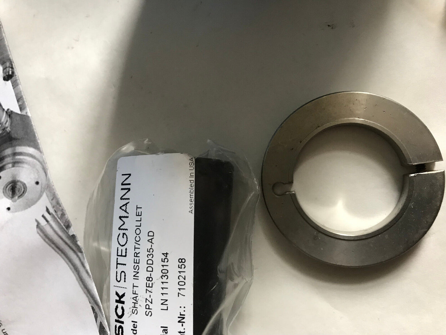 New Sick Stegmann,Dgs34-1Jm02500,1" Shaft, Encoder, 2500 Lines,Sr