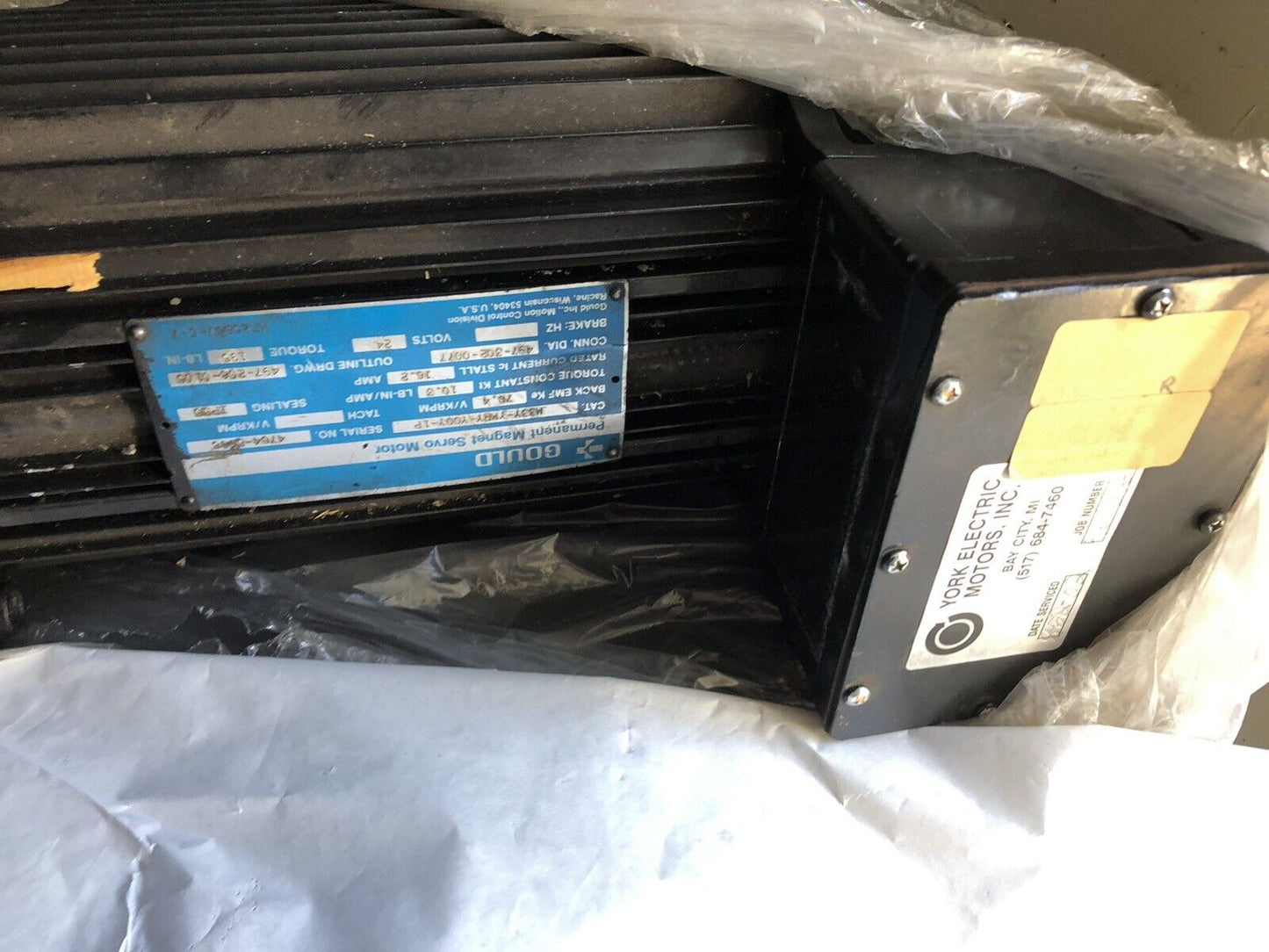 Gould M33y-Ymry-Y00y-1P Servo Motor & Alpha Sp140-M1-3 Gear Head,Td