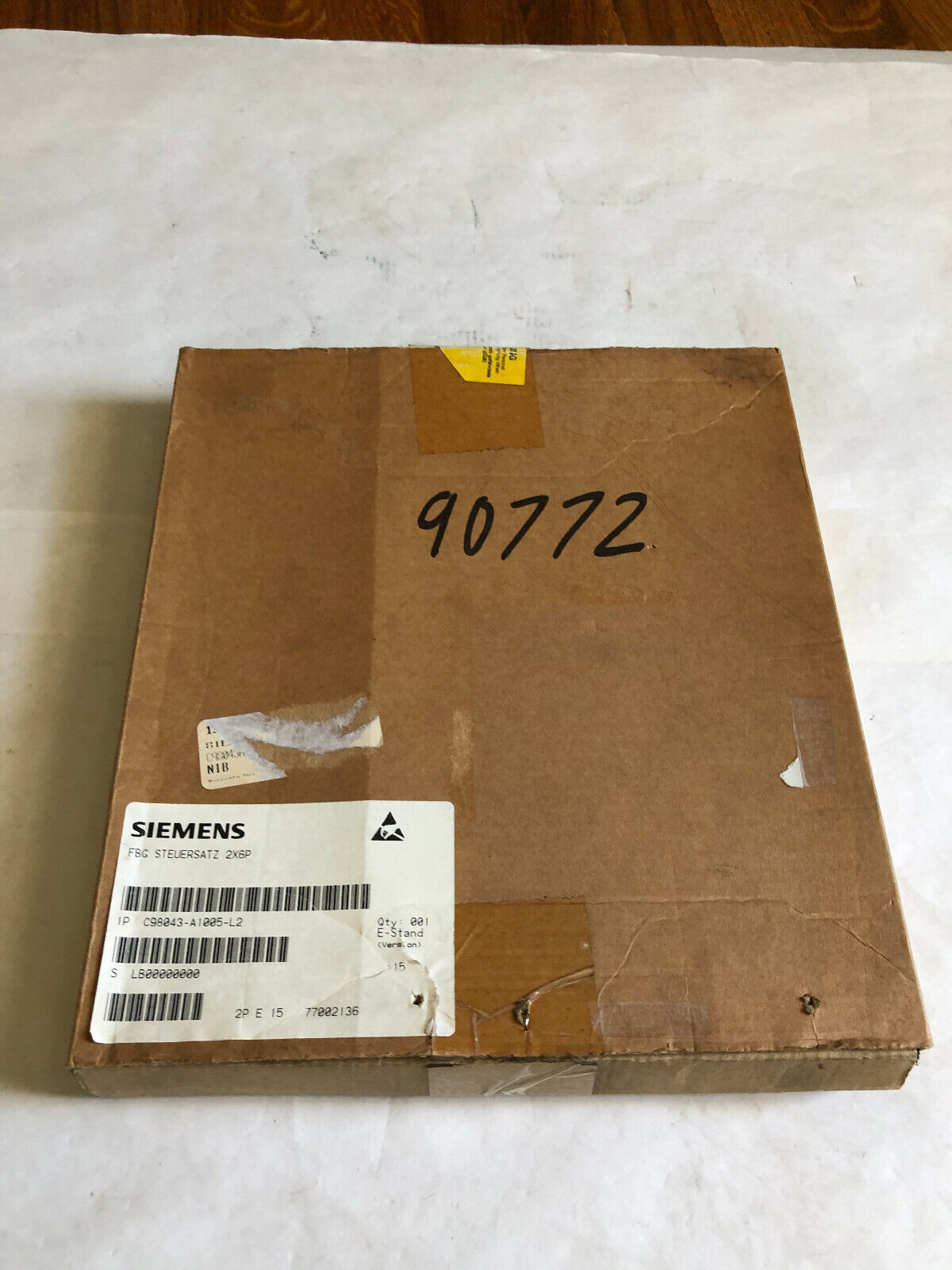 New Siemens C98043-A1005-L2-15,C98043-A1005-L2 Gate Control For 6Ra26a2 Drive,Cg