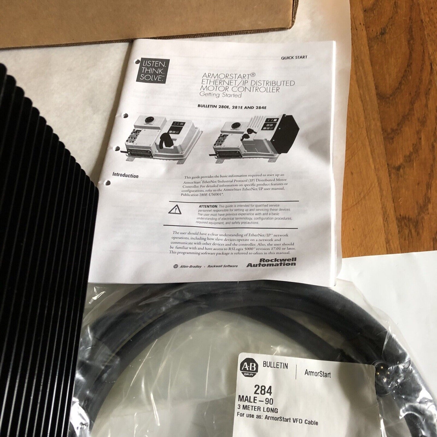 New Allen Bradley 284E-Fvd2p3z-10-Rrn-Db1-Sbw,280E-10-R Variable Drive,Br