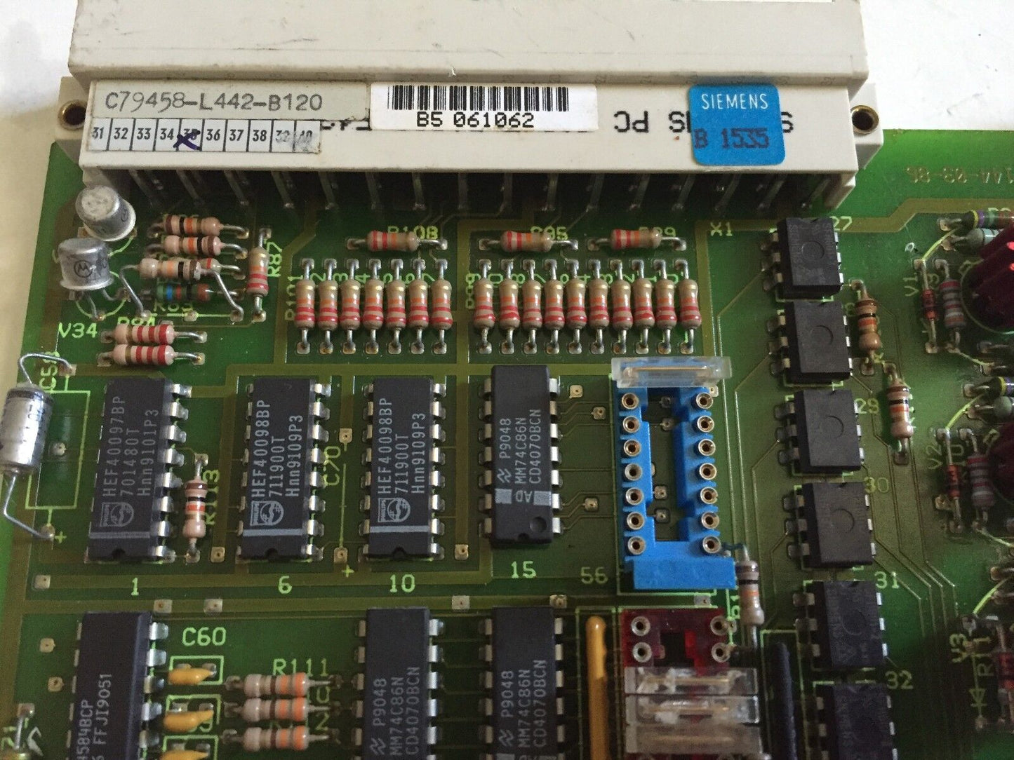 Siemens 6Ds1702-8Aa Output C79458-L442-B120 Analog Teleperm,Eg