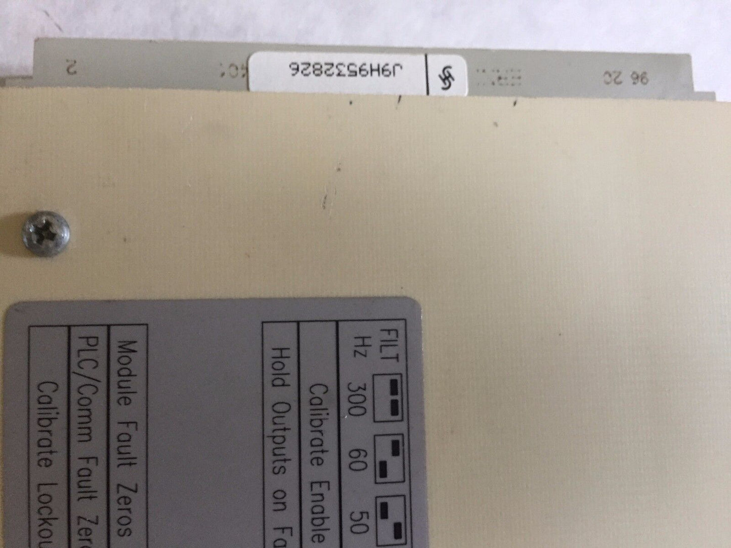 Siemens 505-7012 Texas Instruments Plc Module 8In In/Out Analog 505,5057012,De