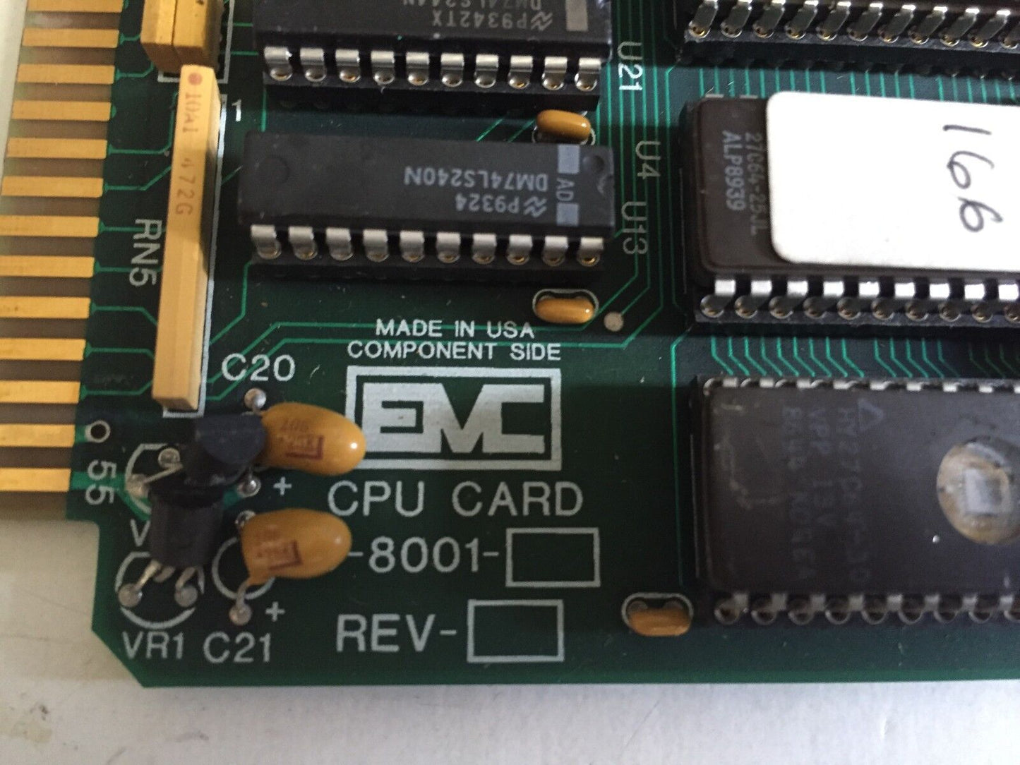Emc D-8001 Cpu Board,Eq