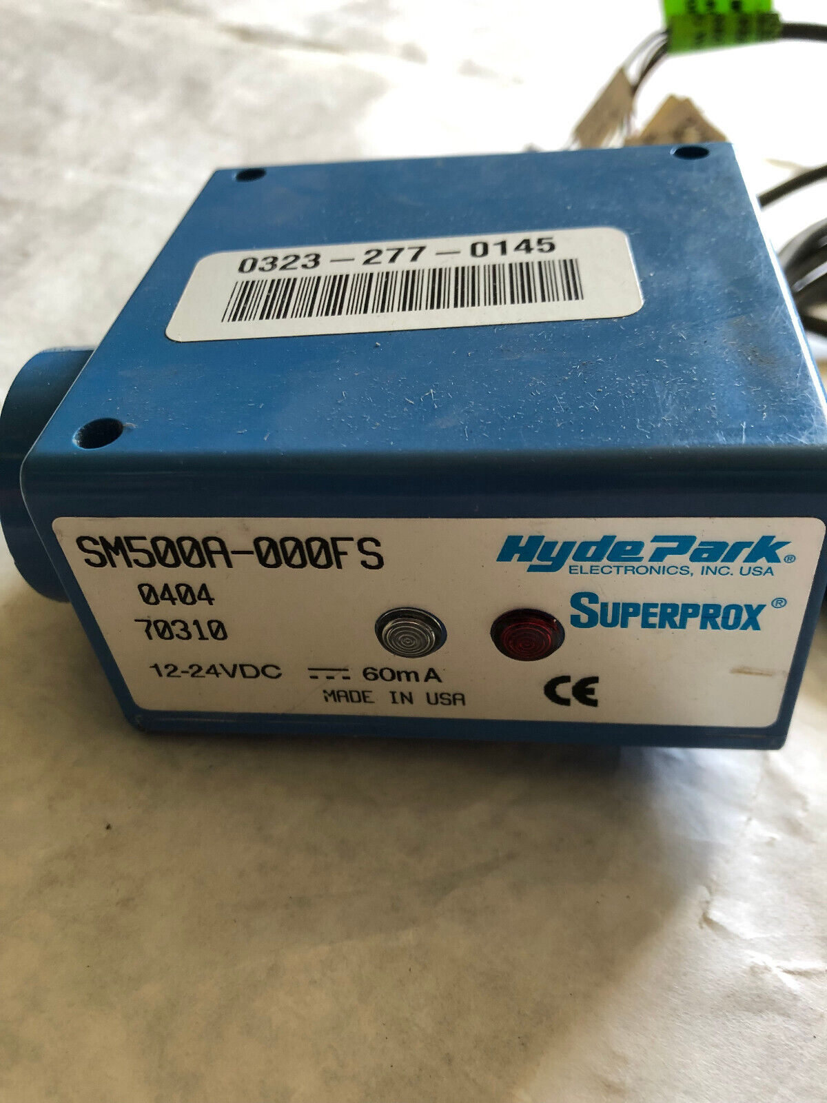 New Hyde Park Sm500a-000Fs Superprox Sensor,0404,70310,Hyde Park Superprox,Ak