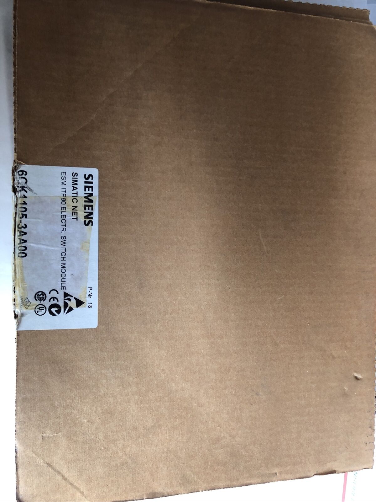 New Siemens 6Gk1105-3Aa00 Industrial Ethernet Esmitp80 Ports 10/100Mbits,Fb