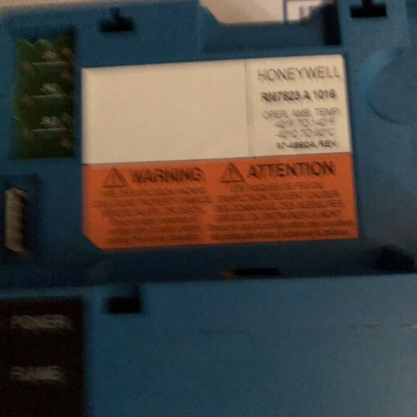 Honeywell Rm7823a1016 Burner Controller ,Rm7823a 1016,Dk