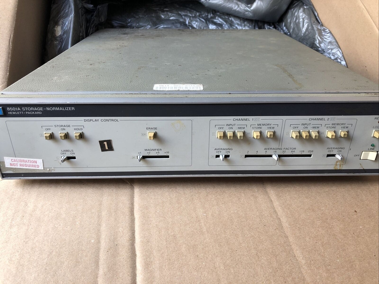 Hp 8501A, Hewlett Packard 8501A Storage-Normalizer Plc, 100-240 Vac,Fj