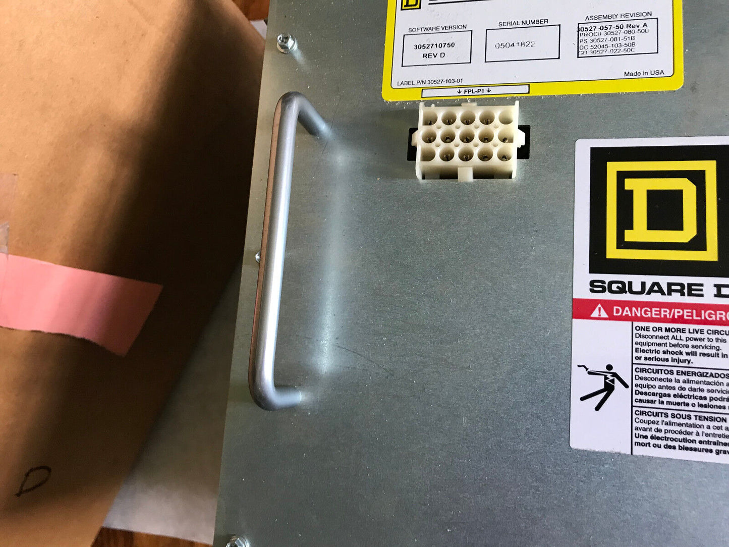 Square-D 30527-057-50 Welder Controller Dc Firing Panel 3052710750,Ta