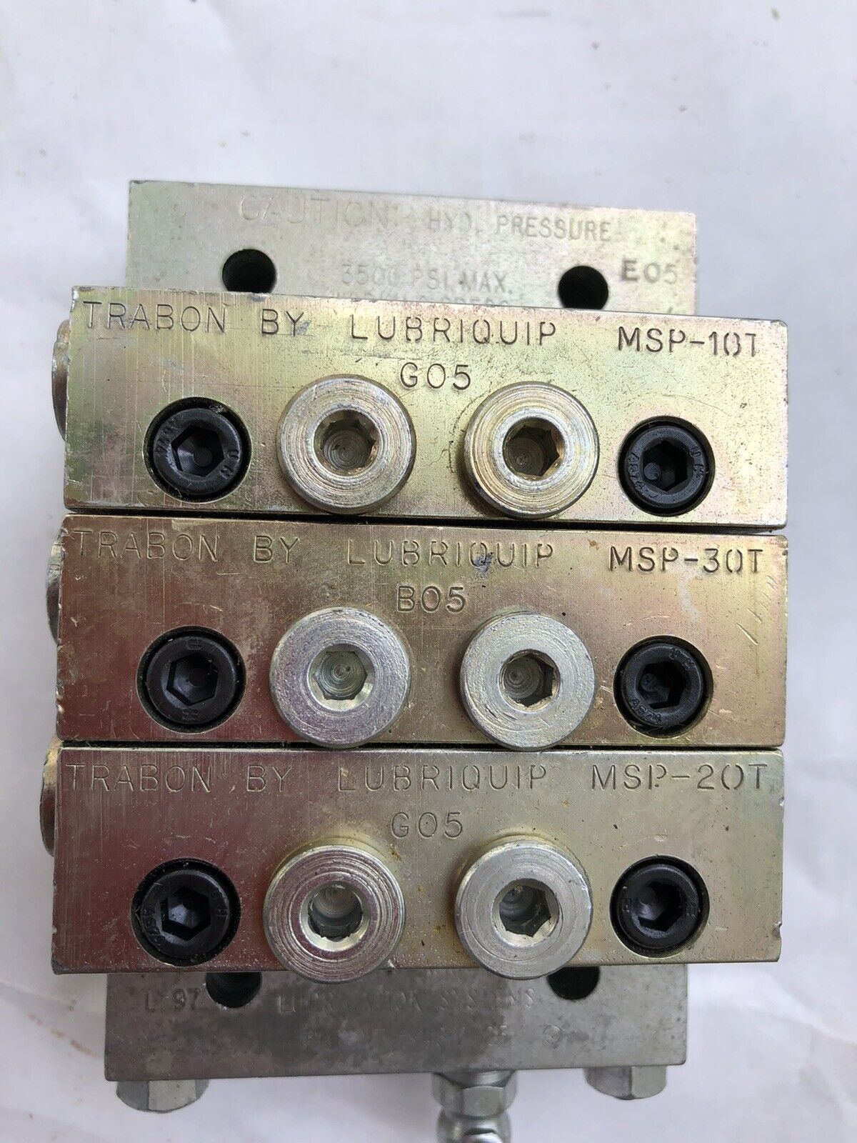 New Trabon Lubriquip Valve Solenoid Assembly Msp-10T,Msp-20T,Msp-30T,E05,Npsf,Th