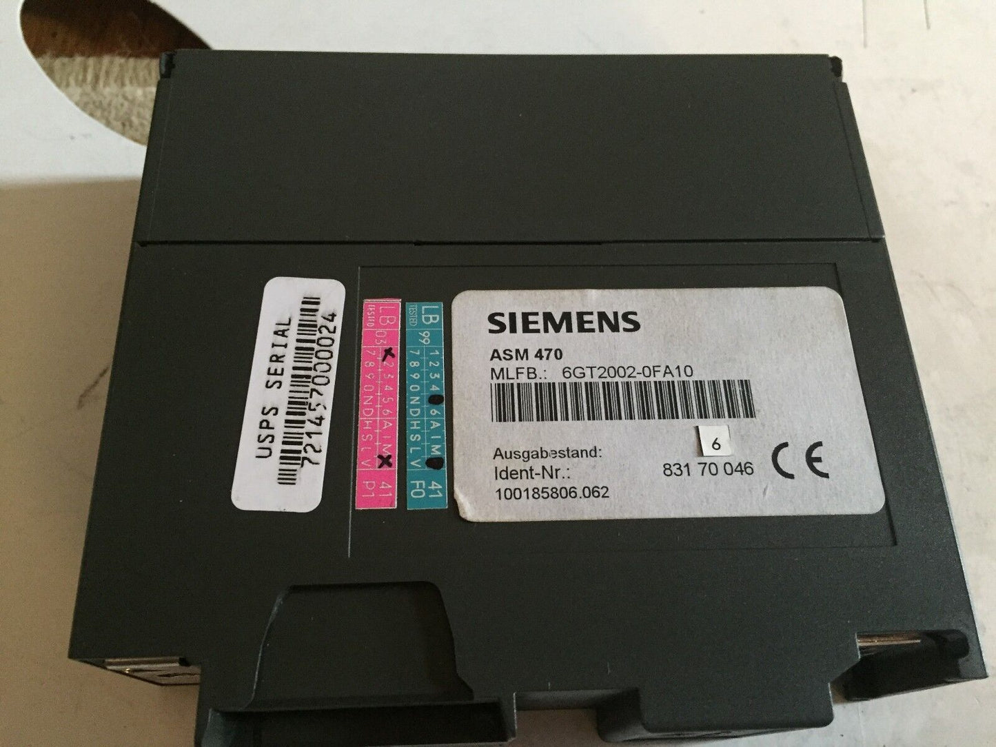 Siemens 6Gt2-002-0Fa10 ,Asm 470, F/S7300 Et200m Moby Asm 470 ,Bp