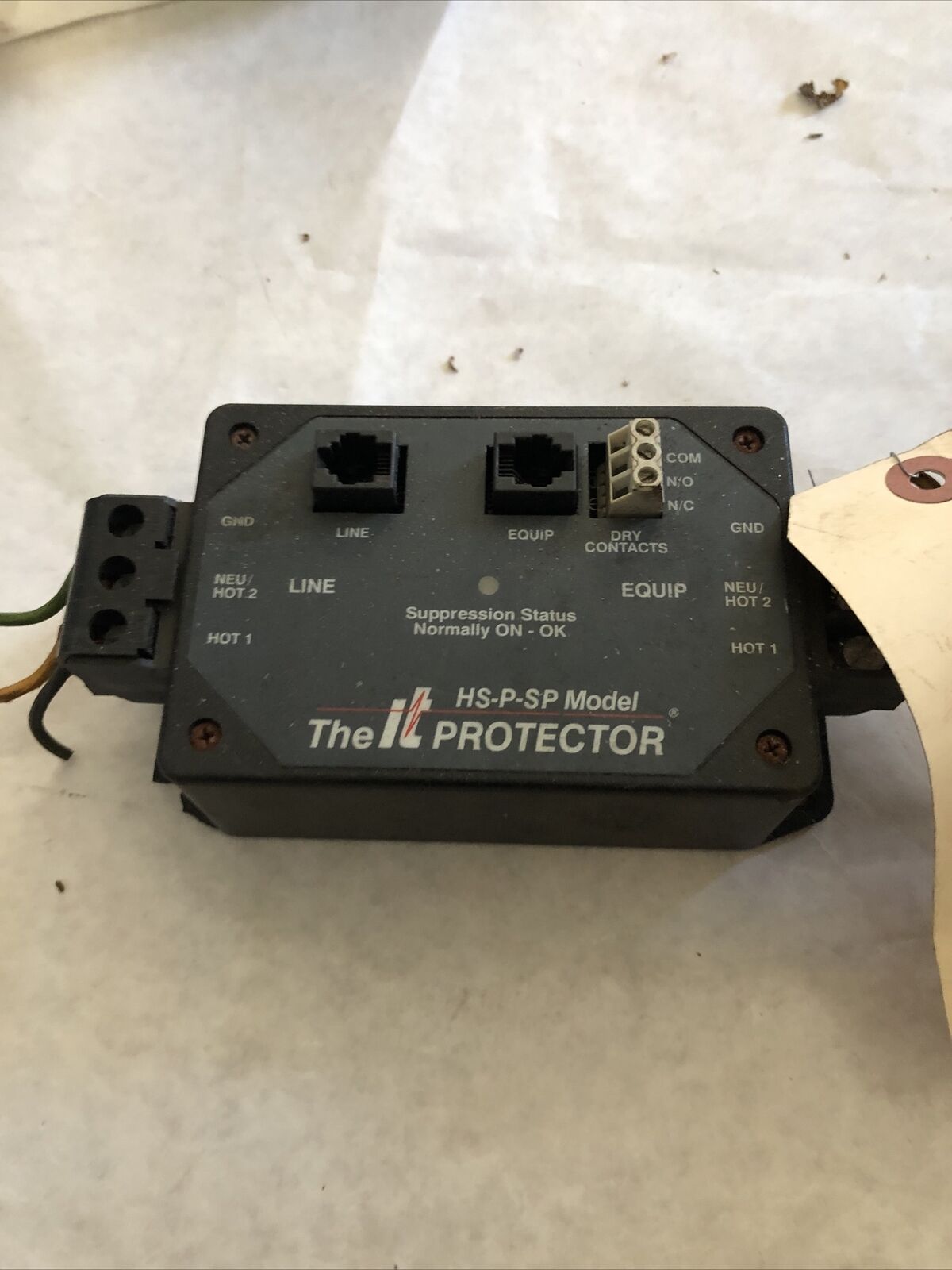 It Protector Hs-P-Sp-250-30A-Rj Transient Voltage Surge Suppressor, 30A,Dc
