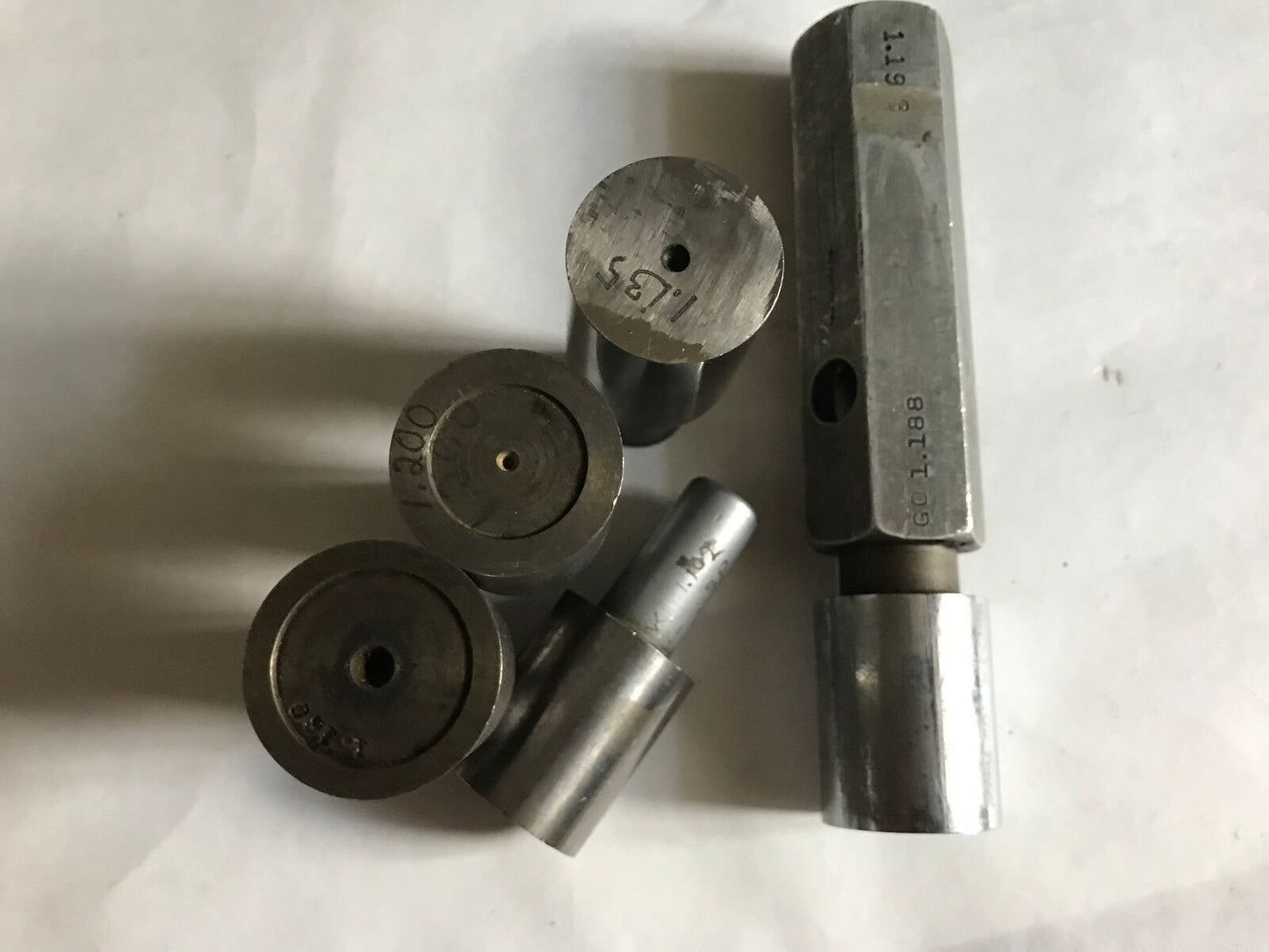 The Pipe Machinery Go Nogo Plug Inspection Gage 1.188,1.180,1.200,1.135,1.102,Et