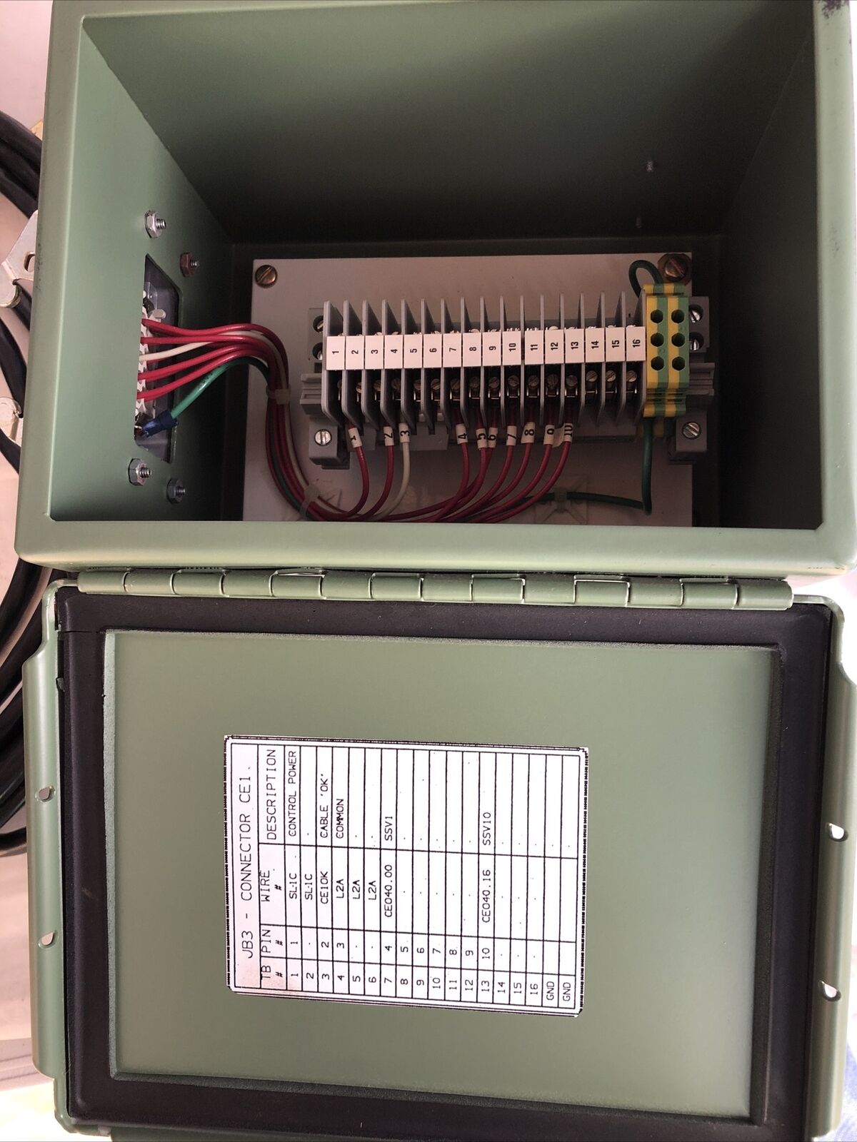 Hoffman Mabm3720-0919,Epic H-Be-10-Ss High Voltage Industrial Cable,Enclosure,Dh